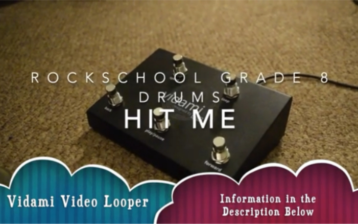 [图]#RockSchool #架子鼓动态谱 #架子鼓考级 8级#HitMe#架子鼓教学 #重庆架子鼓教学培训#Rsl (含伴奏）