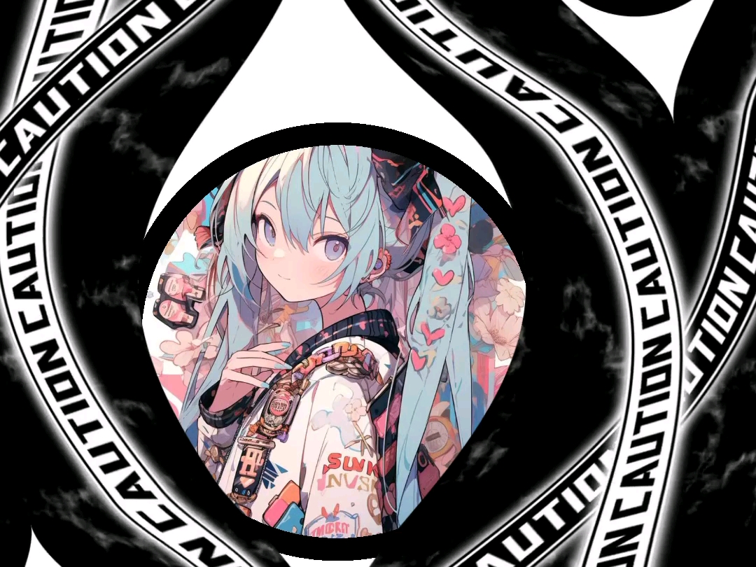 酷酷的初音我也好喜欢,今天的初音未来好酷哦哔哩哔哩bilibili