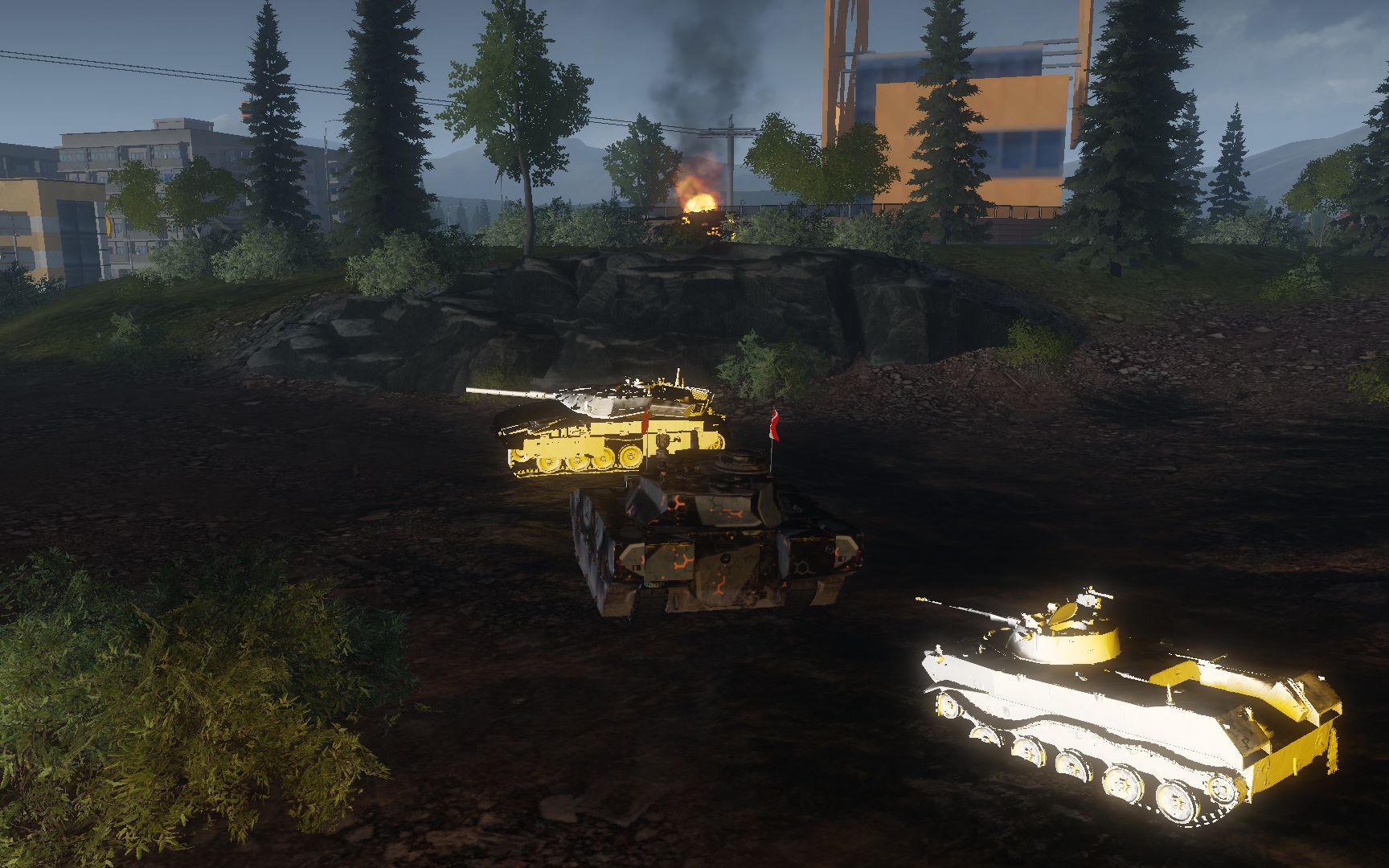 光辉装甲战争黄金梅卡瓦