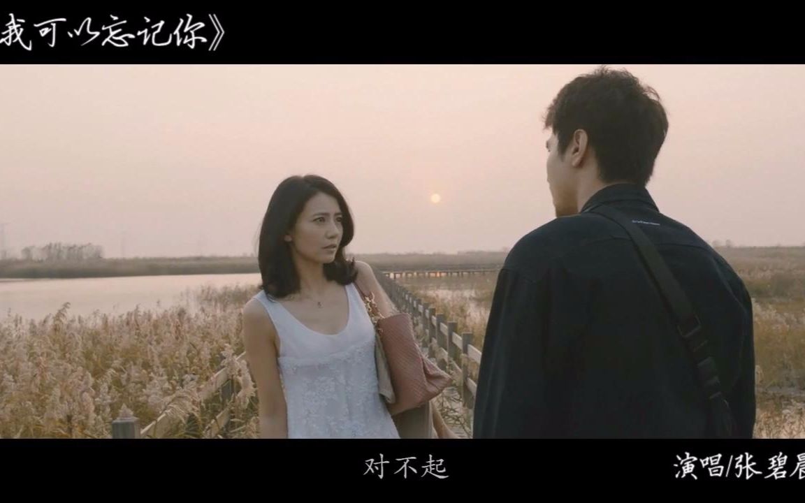 [图]【电影混剪】张碧晨/我可以忘记你 X 十四部爱情电影MV【台词交错对白】 X