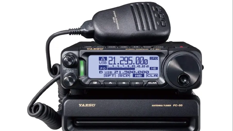 业余无线电004-YAESU八重洲FT-891短波电台开箱_哔哩哔哩_bilibili