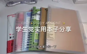 Download Video: ✨学生党实用学习笔记本推荐👀/活页本/线圈本