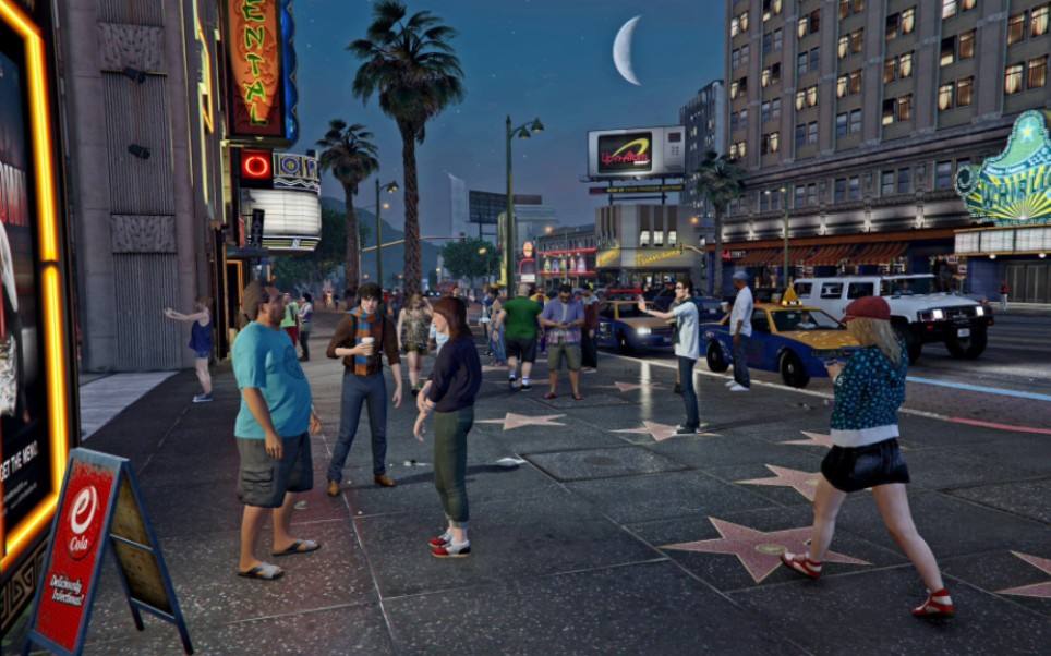 【gta】还记得10年前刚来到洛圣都的样子吗?