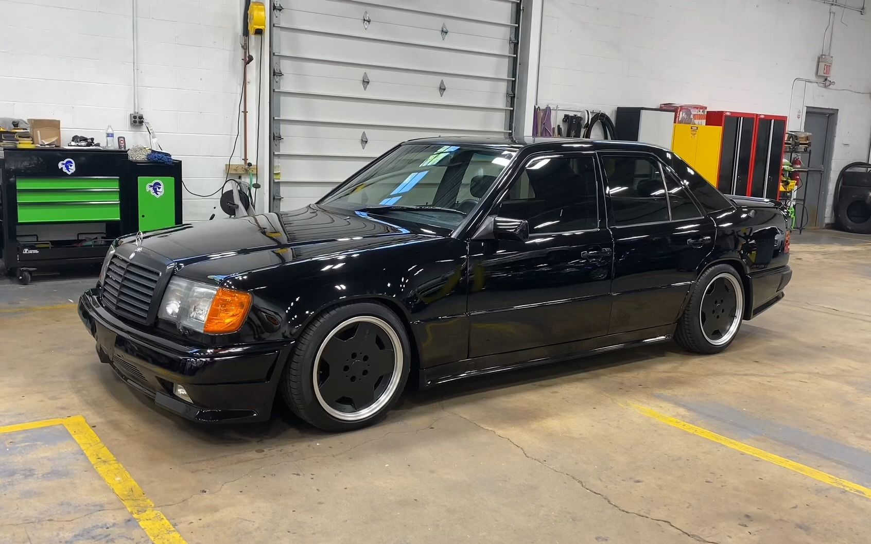 奔驰 w124 e级 400e amg 改hammer 6.0 amg外观 1992年款