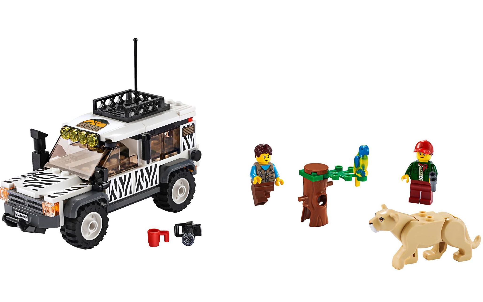 乐高 lego 60267 城市系列 非洲丛林历险记 2020速拼评测