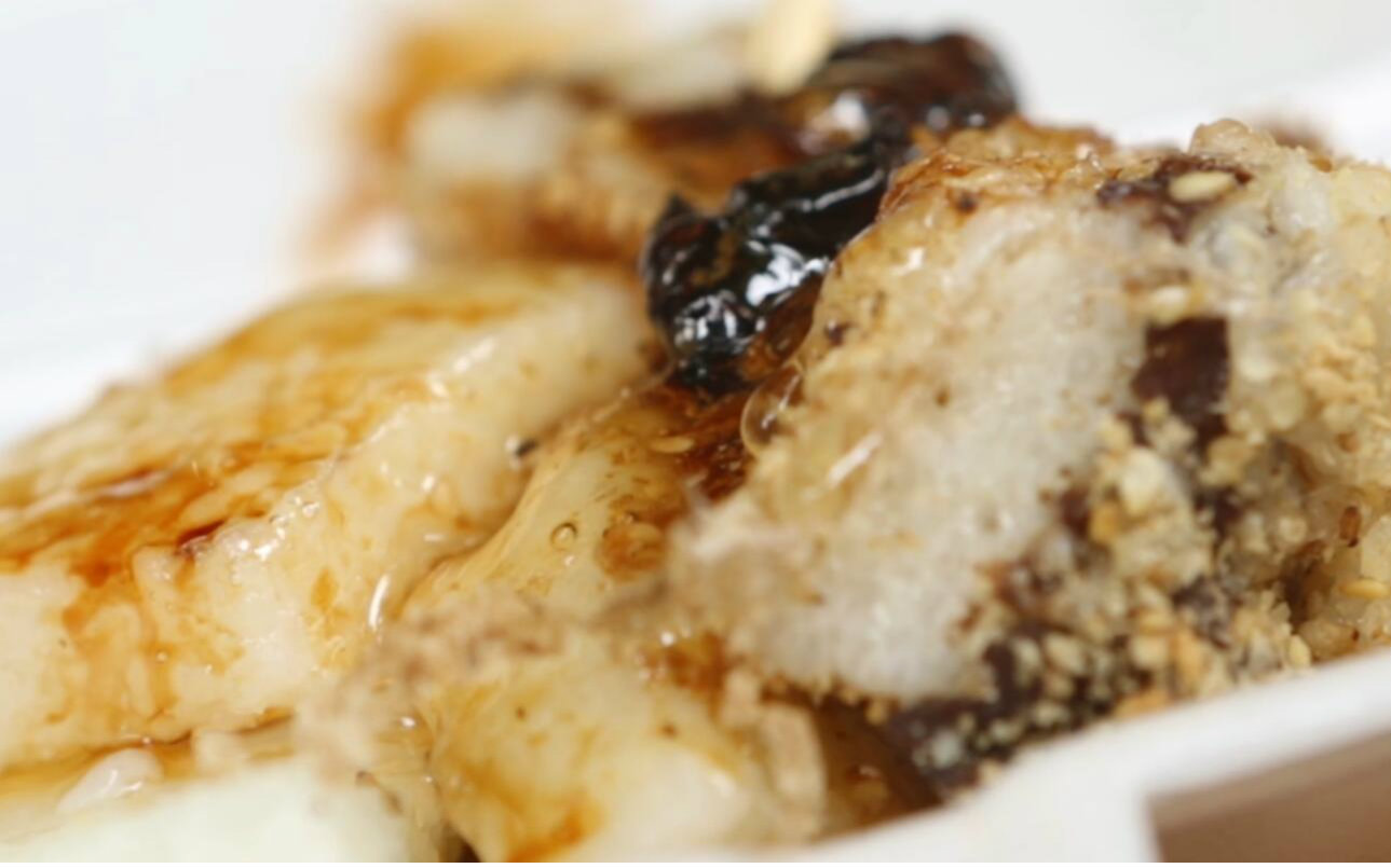 【乐学西安】西安美食——蜂蜜凉粽子