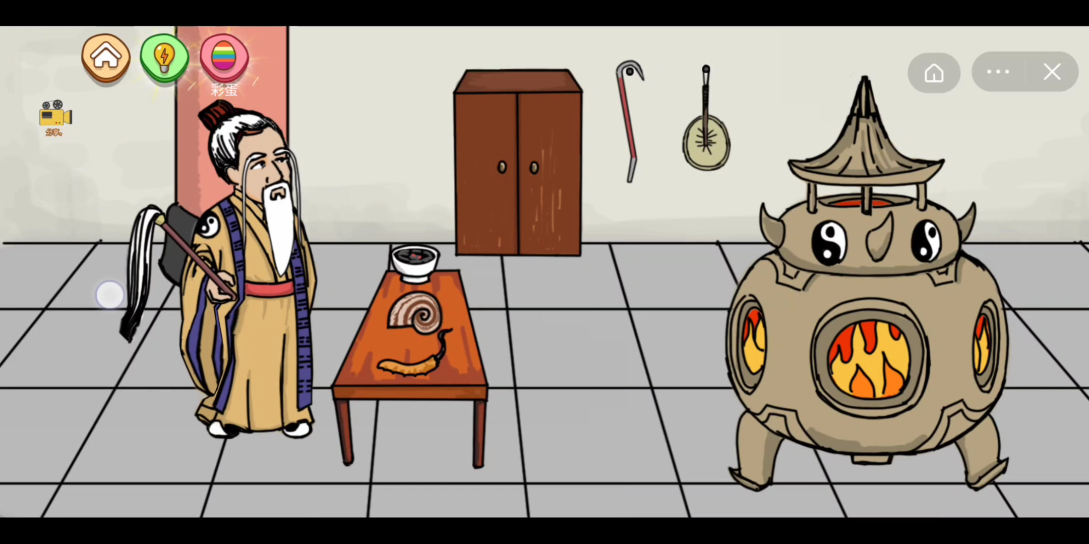 素手执白扇02_太白金星炼丹_游戏闯关