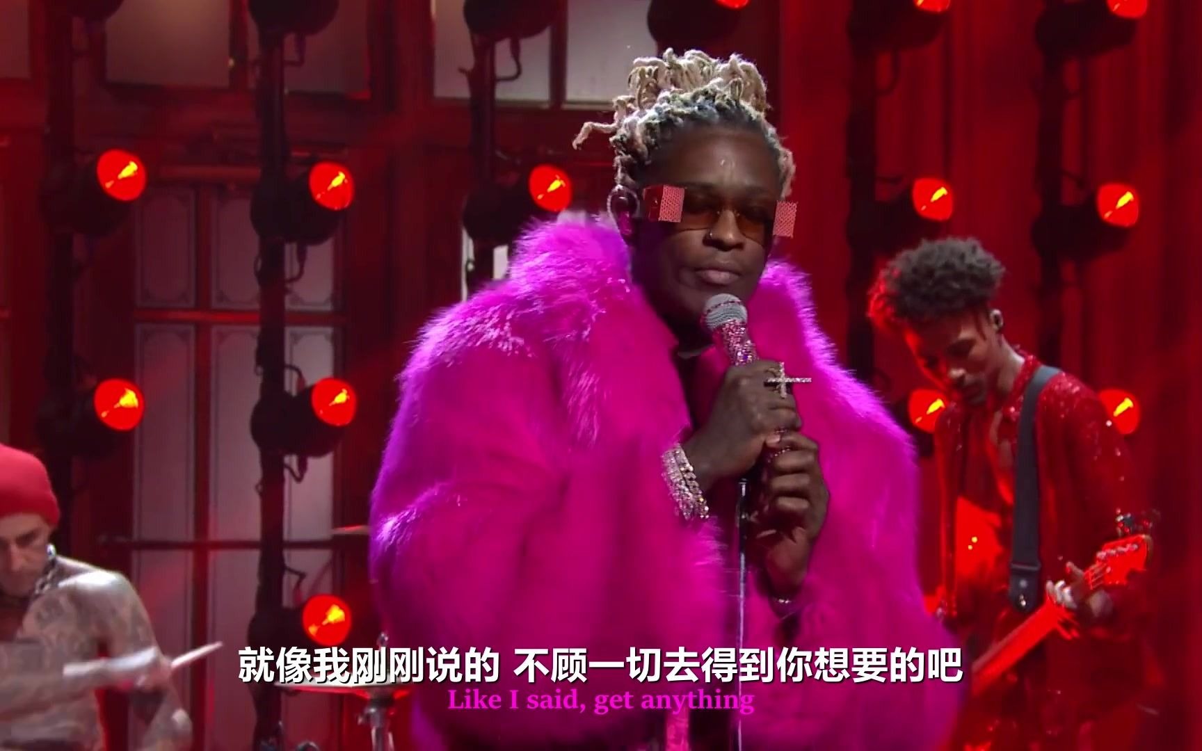 [图]?青回！Fun. 乐队主唱和 Young Thug、Gunna 一起表演新歌！