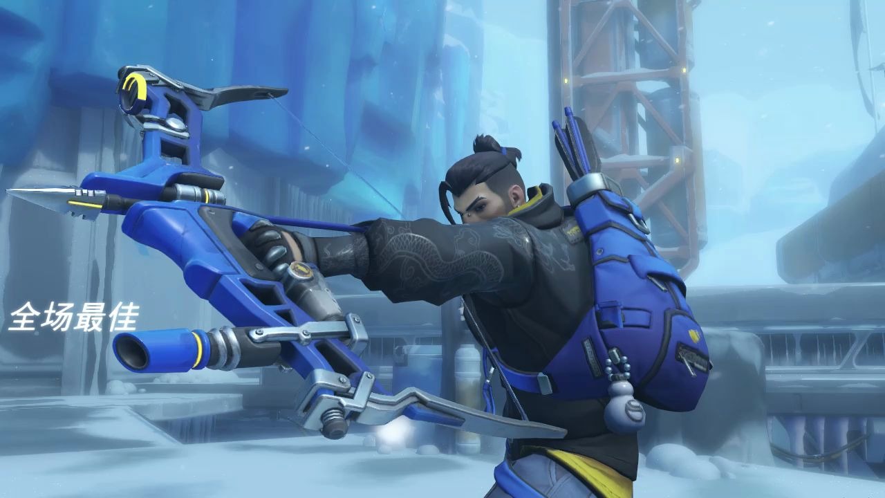 【ow】半藏精彩射箭