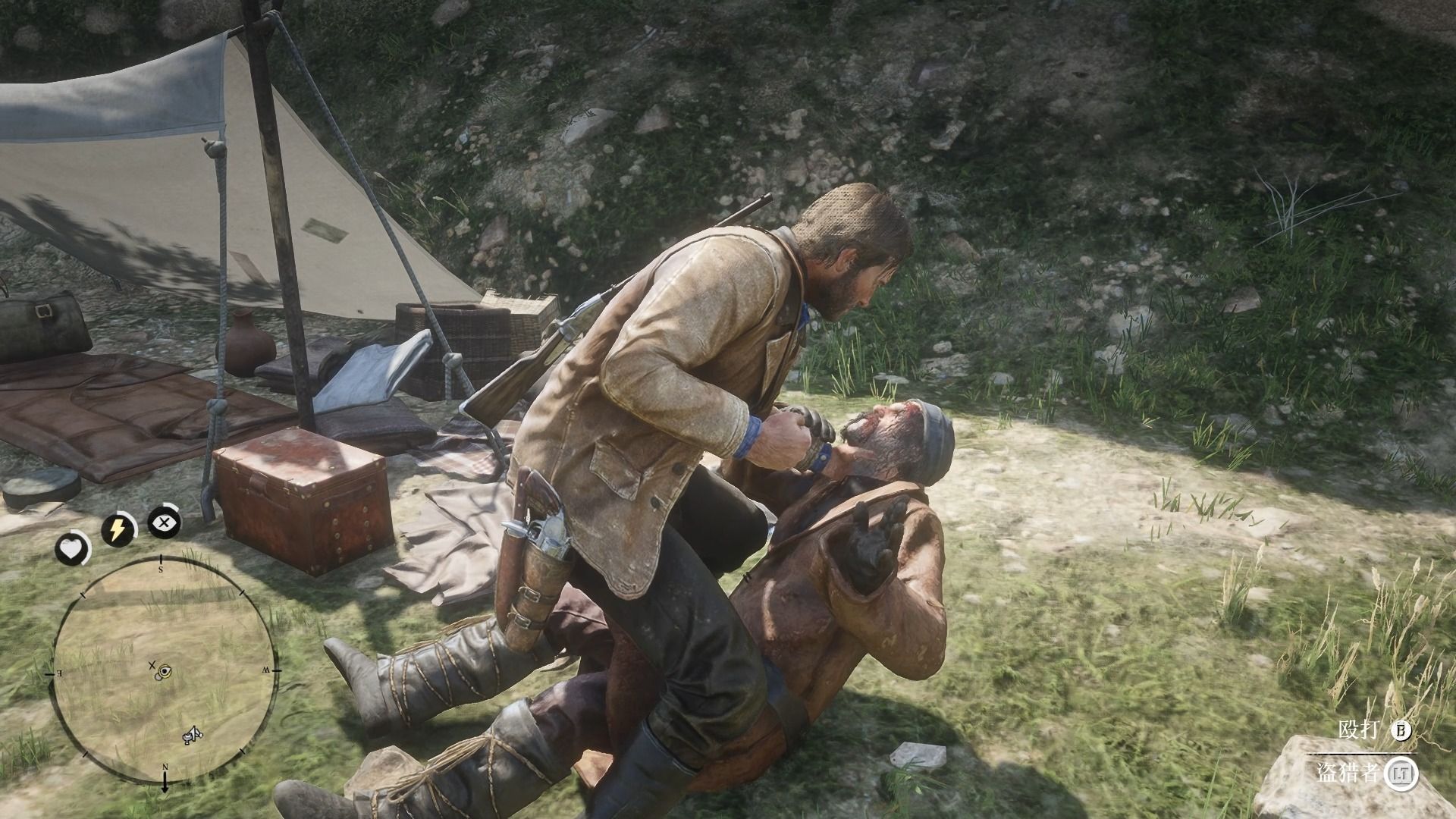 《荒野大镖客2》全流程16(支线)查尔斯:狩猎野牛