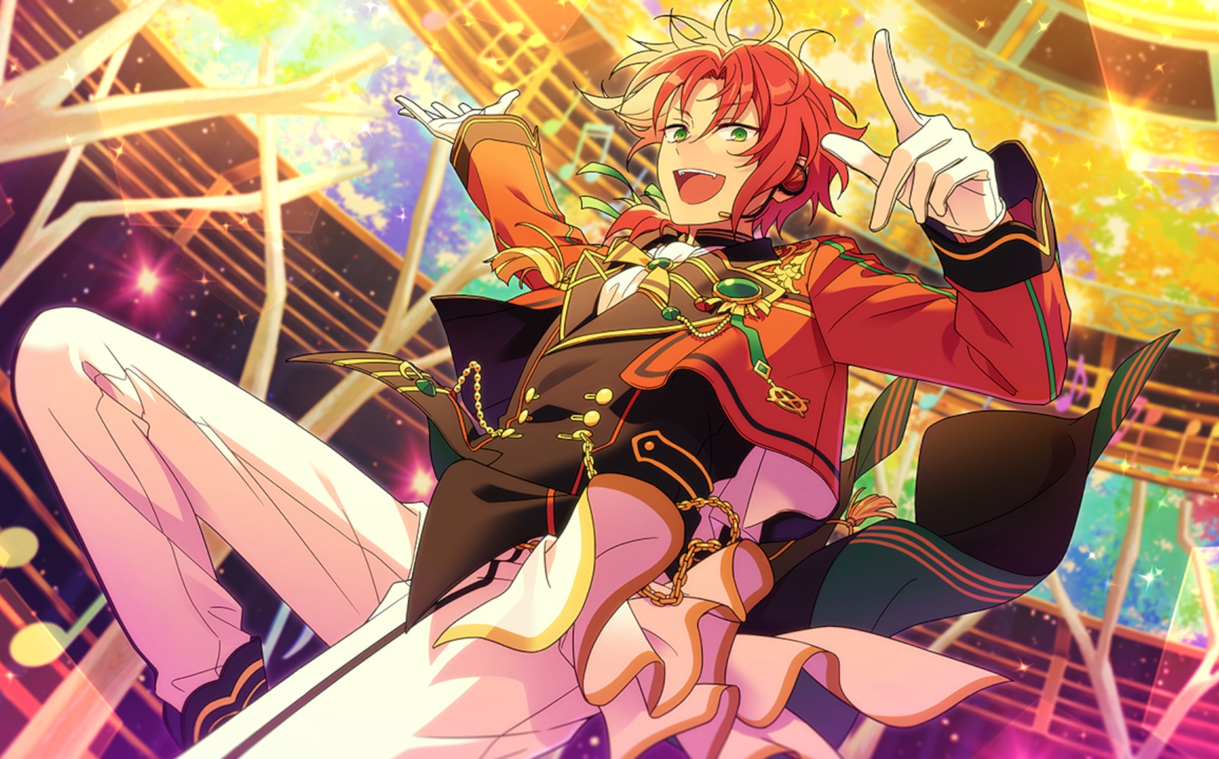 【偶像梦幻祭2】协力打歌-狮心贴贴-leo特殊表演_哔哩哔哩_bilibili