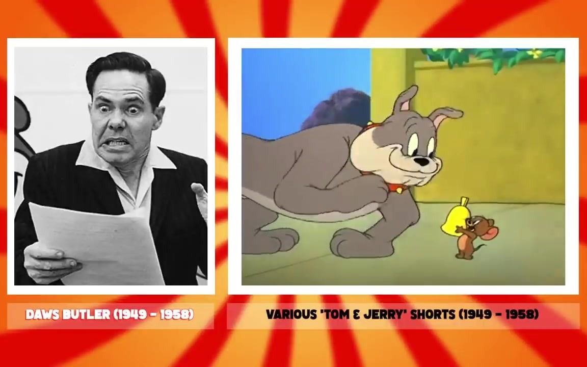 搬运猫和老鼠斯派克的历代配音演员演变