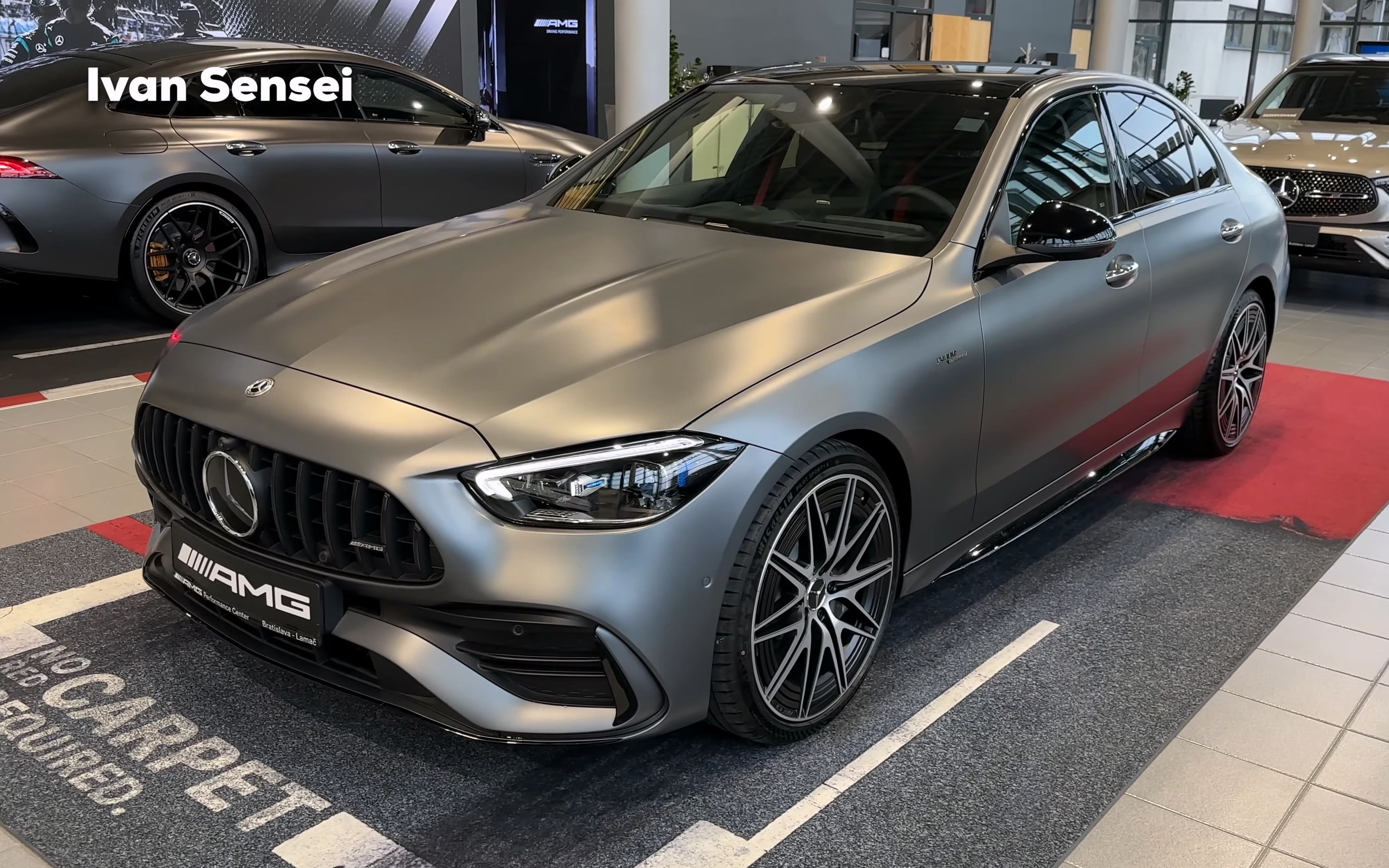 【4k中文】2023 mercedes amg c43全新改款,让我们深入了解内饰