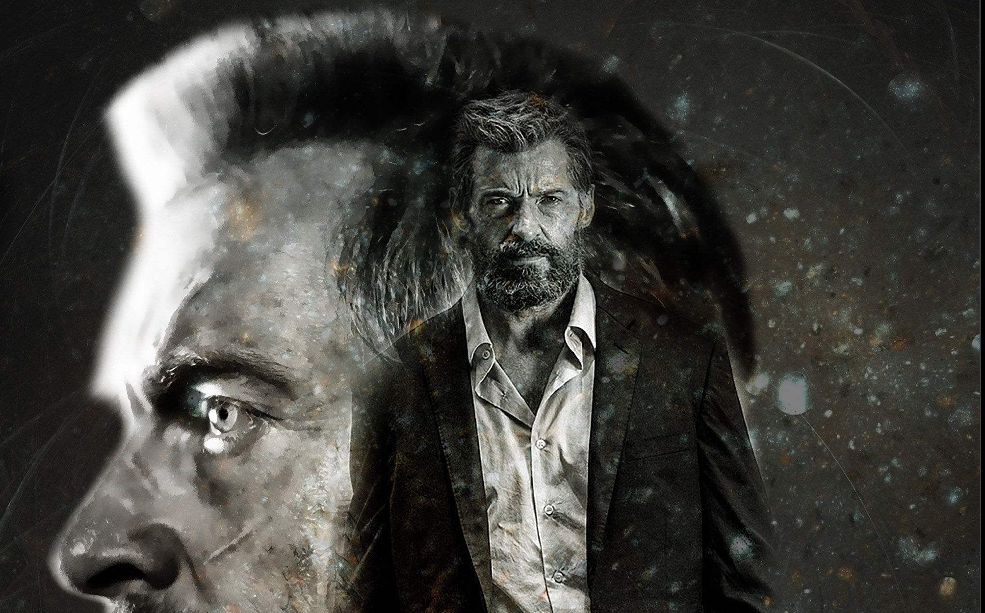 logan狼叔的传奇一生混剪休杰克曼作为金刚狼的十七年依水长眠山谷再