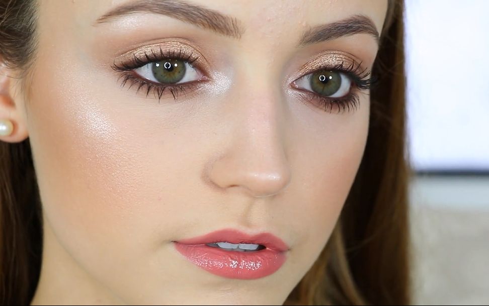 [中字]【KathleenLights】粉金色日常妆容哔哩哔哩bilibili