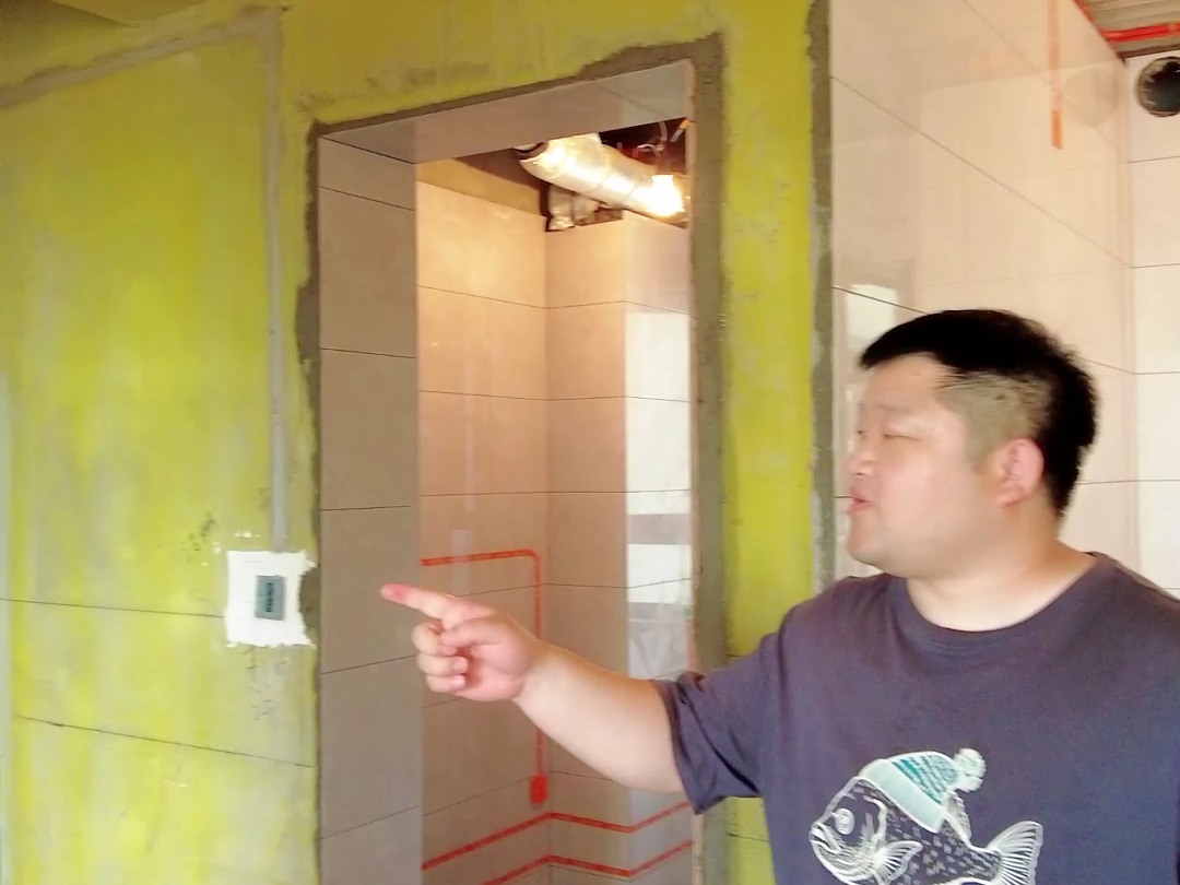 鑫友装饰华发行知坊95平户型瓦工,看看活!