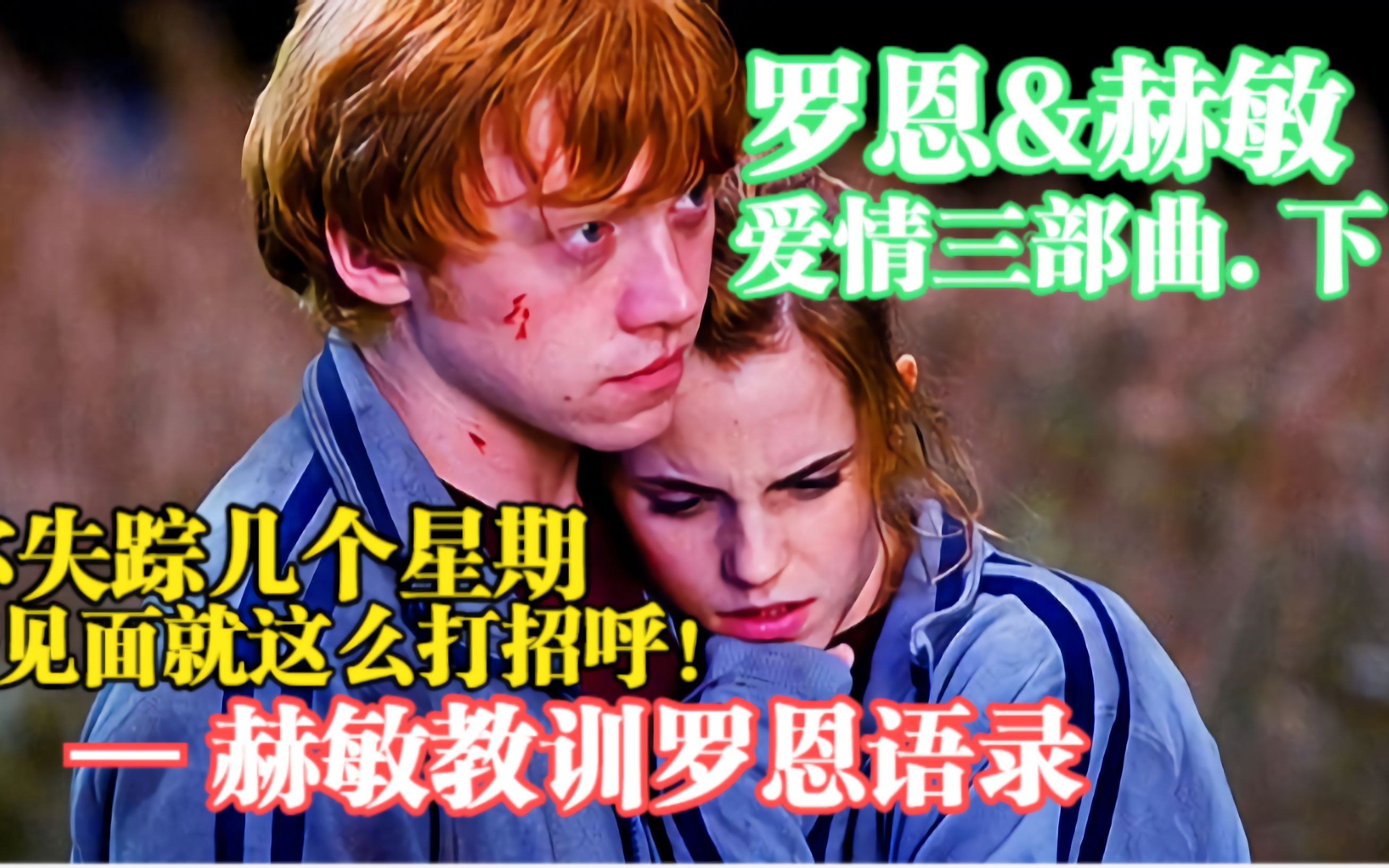 赫敏和罗恩的爱情故事全记录三部曲下出现了一个光球跑进来我的心里
