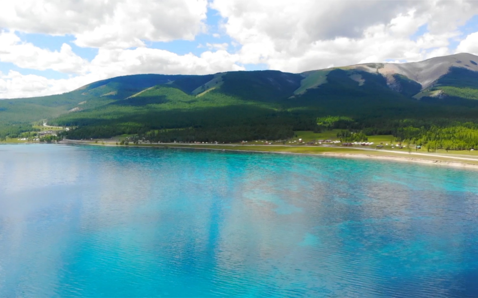 蒙古国第一大旅游胜地 库苏古尔湖航拍vlog (第一次上b站 要局气 不能