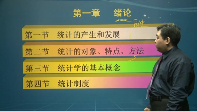 01.第一章 绪论 (统计的产生和发展、对象特点方法、基本概念、统计制度)哔哩哔哩bilibili