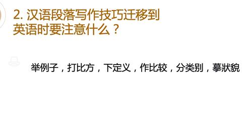 汉语段落写作技巧迁移到英语注意什么 1 聚焦 哔哩哔哩