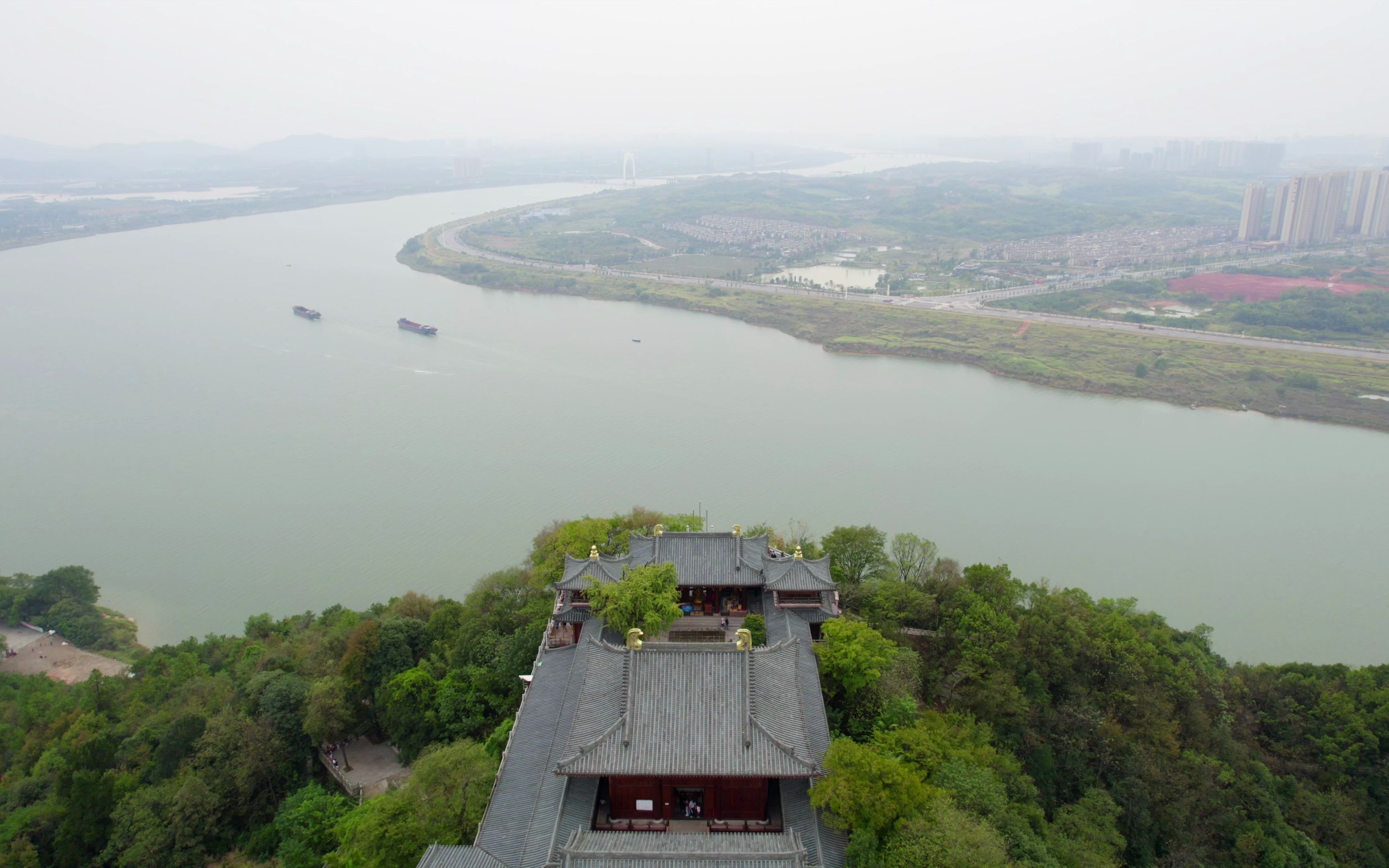 昭山风景图片