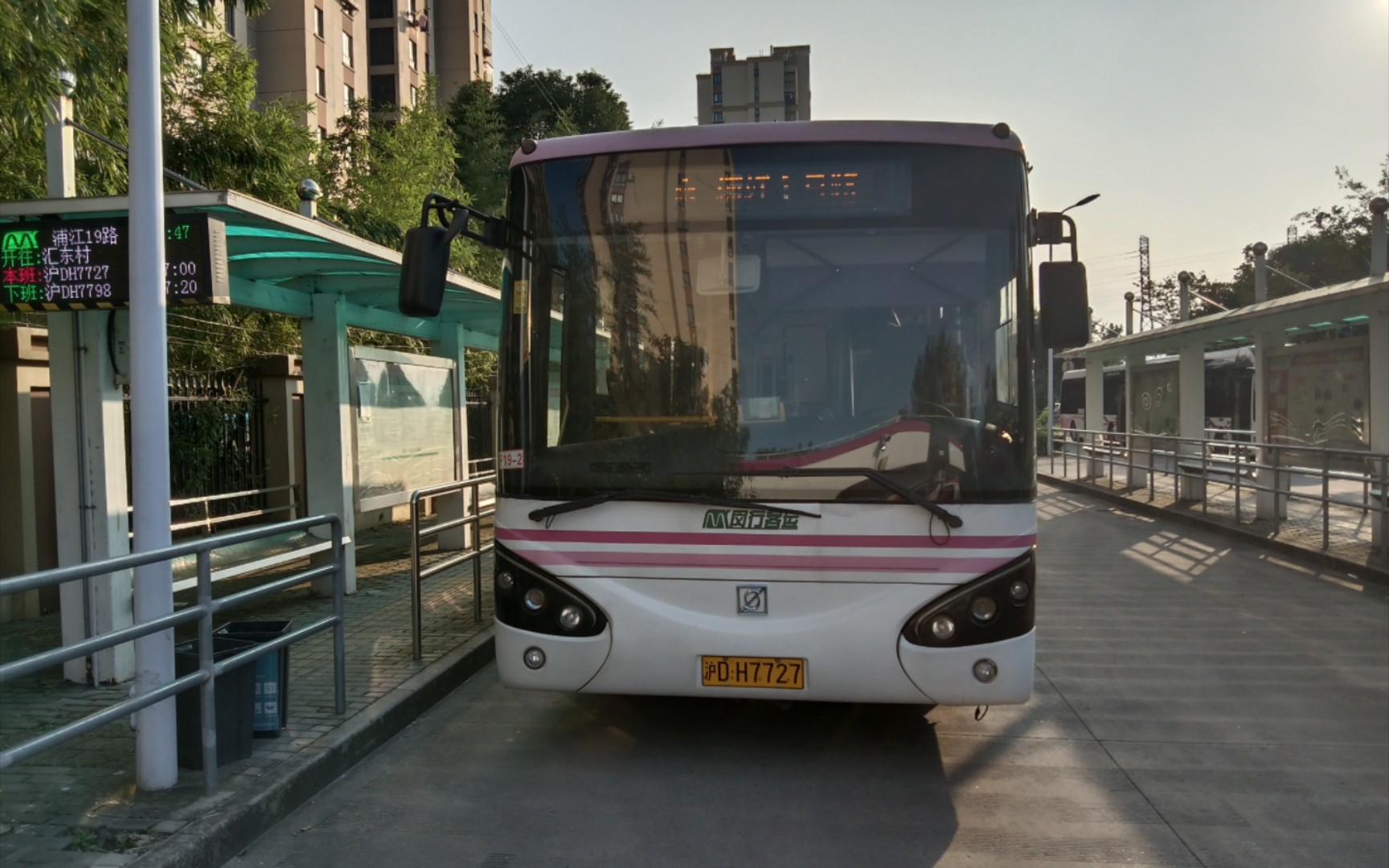 [上海公交](闵行客运)浦江19路原声原速pov 汇东村方向