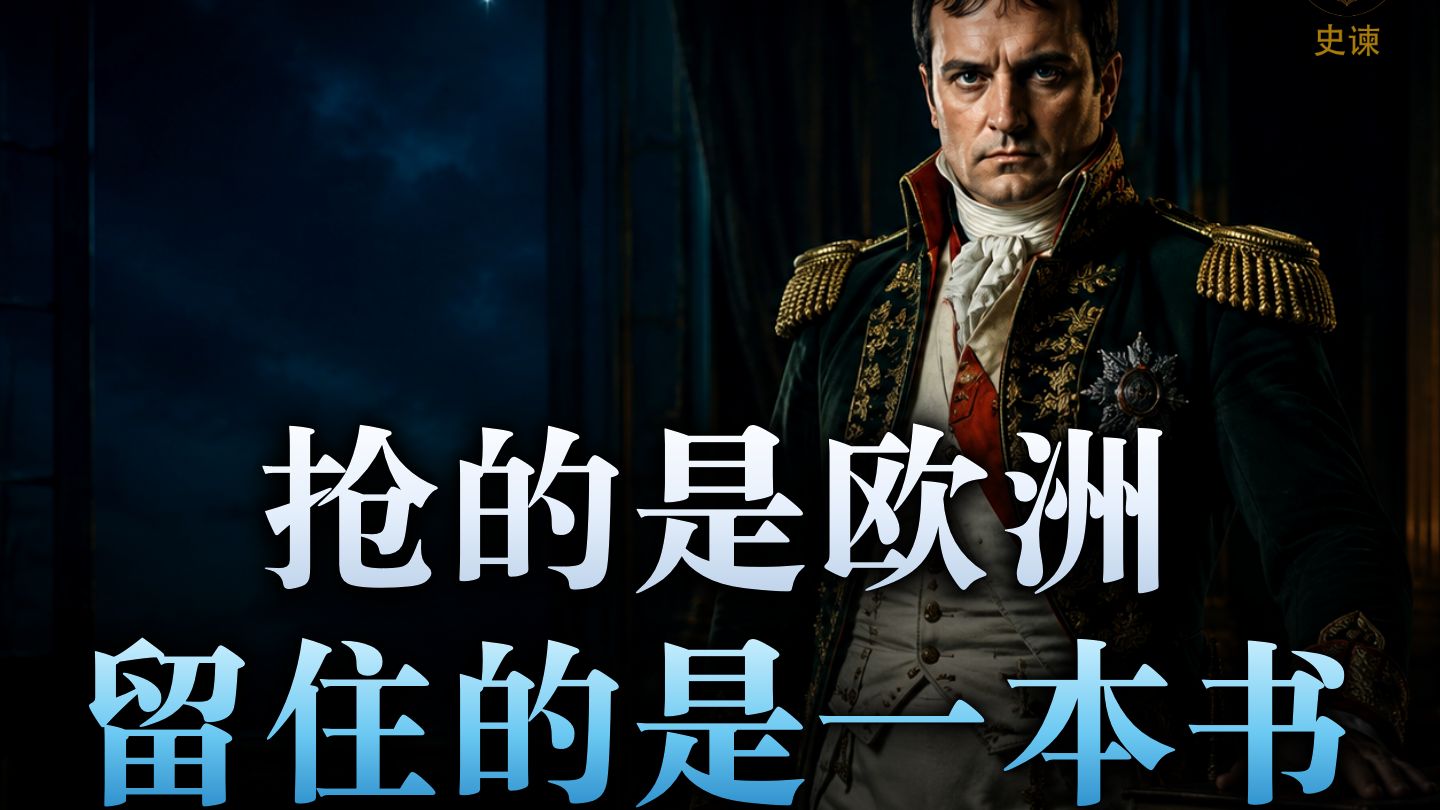 他抢的是欧洲，留住的是一本书