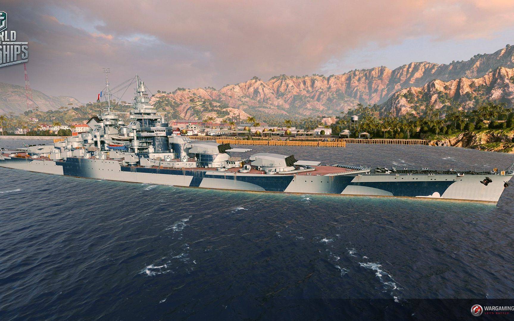 战舰世界alsace阿尔萨斯9级法系战列舰5杀实况