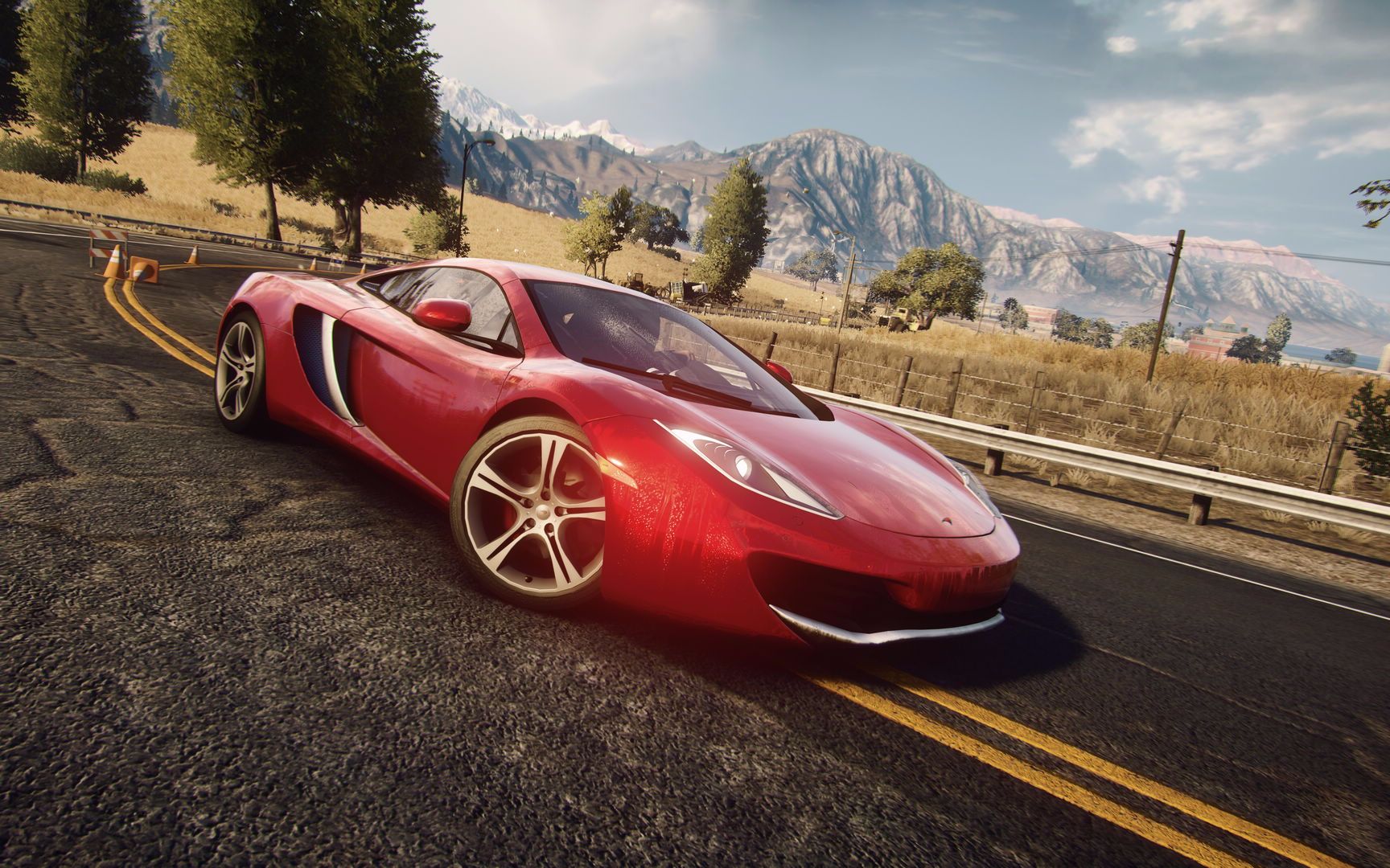 极品飞车14:超跑迈凯伦f1的竞技,分秒必争,谁才是这车的主人_哔哩哔哩