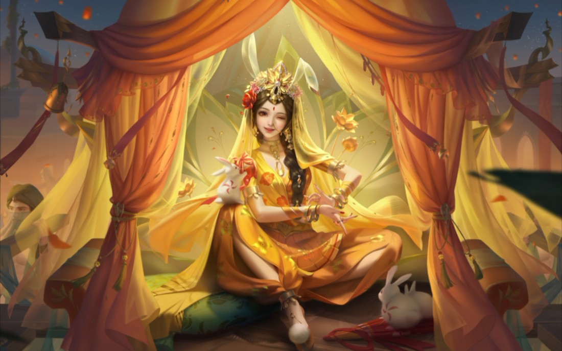 王者荣耀公孙离丨玉兔公主配音