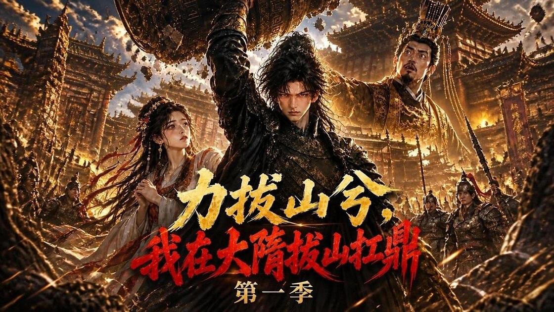 名称:力拔山兮,我在大隋拔山抗鼎第一季&力拔山兮我在大隋拔山抗鼎第一季(322集)AI短剧