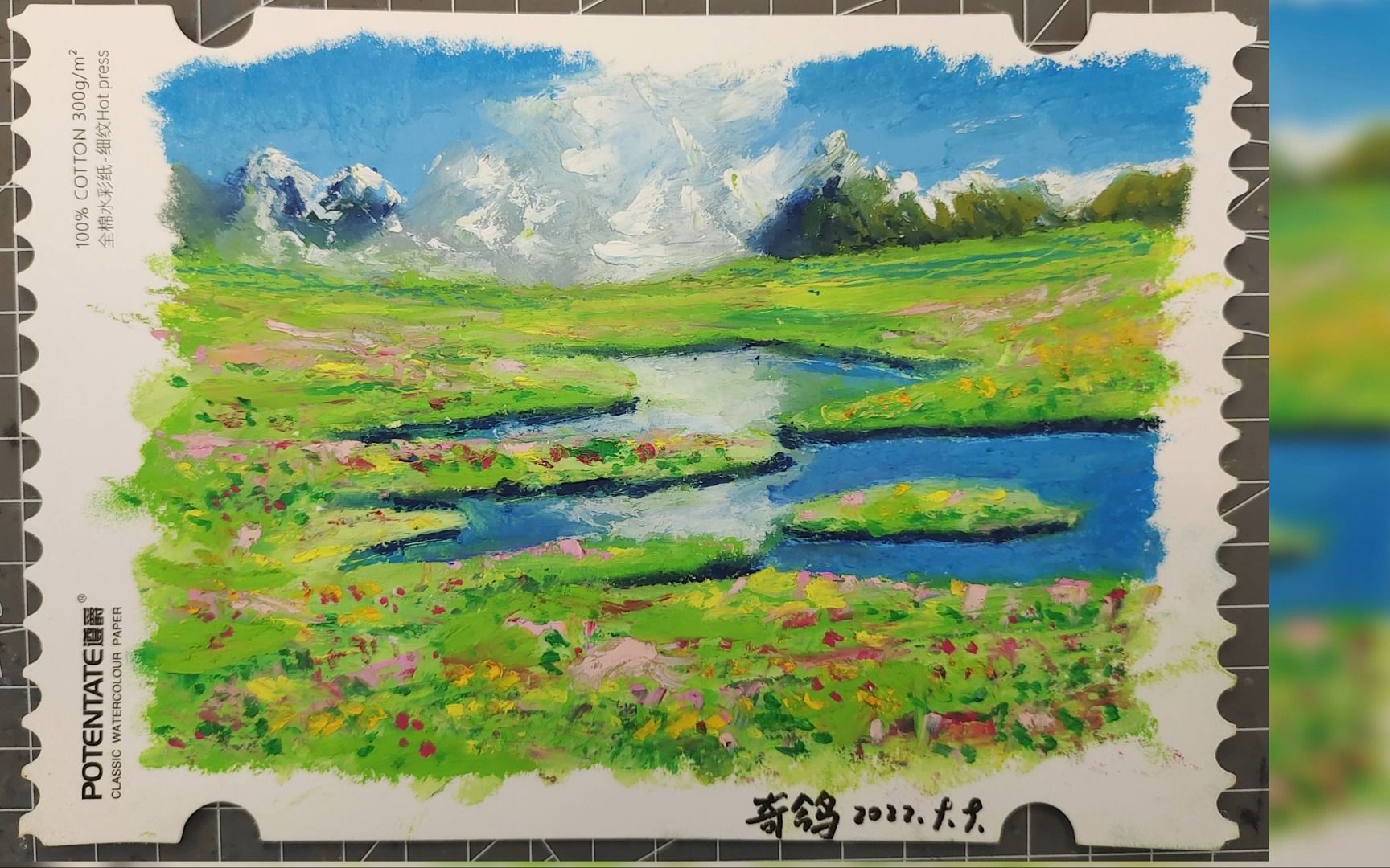 油画棒 宫崎骏花园原速