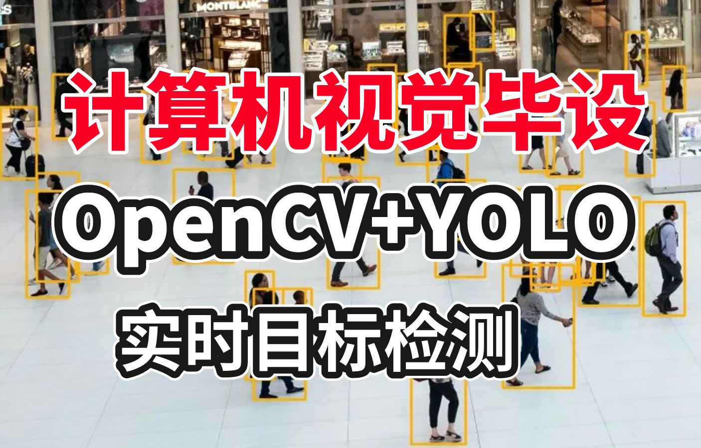 [图]草履虫都能学会！OpenCV+YOLO 实时目标检测，计算机博士手把手带你做毕设！（深度学习丨计算机视觉丨YOLO丨OpenCV）