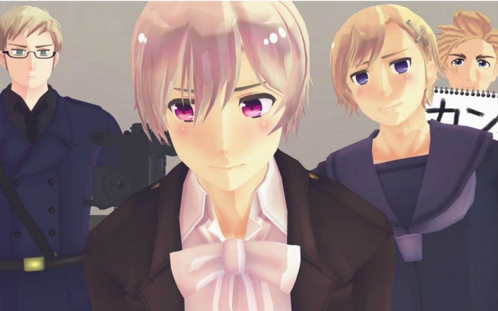 【aph/mmd】北歐角色歌cd發售紀念!