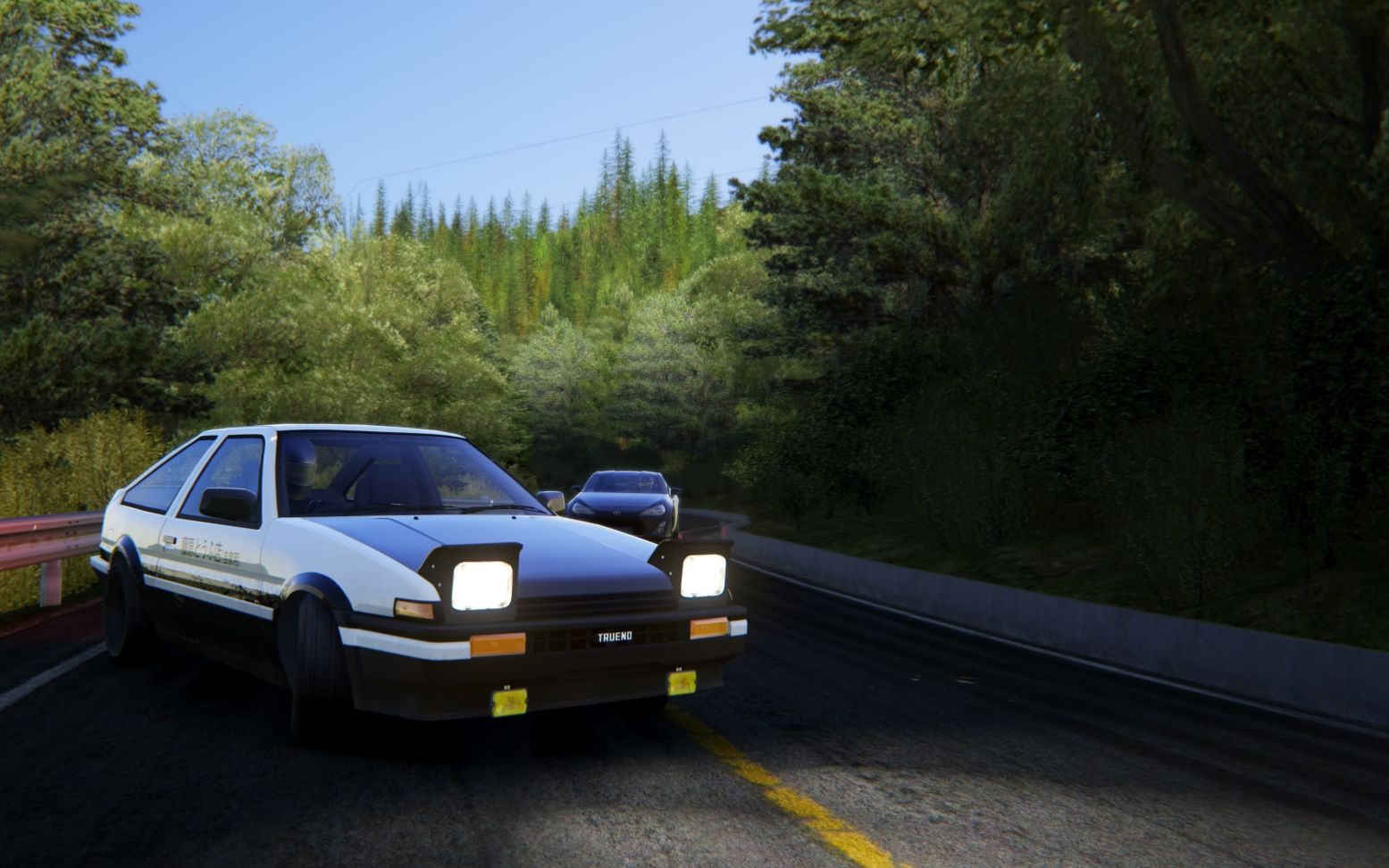 assetto corsa 神力科莎/ mount akina/ toyota ae86 gt86