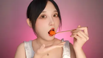 ASMR 咀嚼音 吃嘎嘣脆的鱼籽和海葡萄丨Sumimi