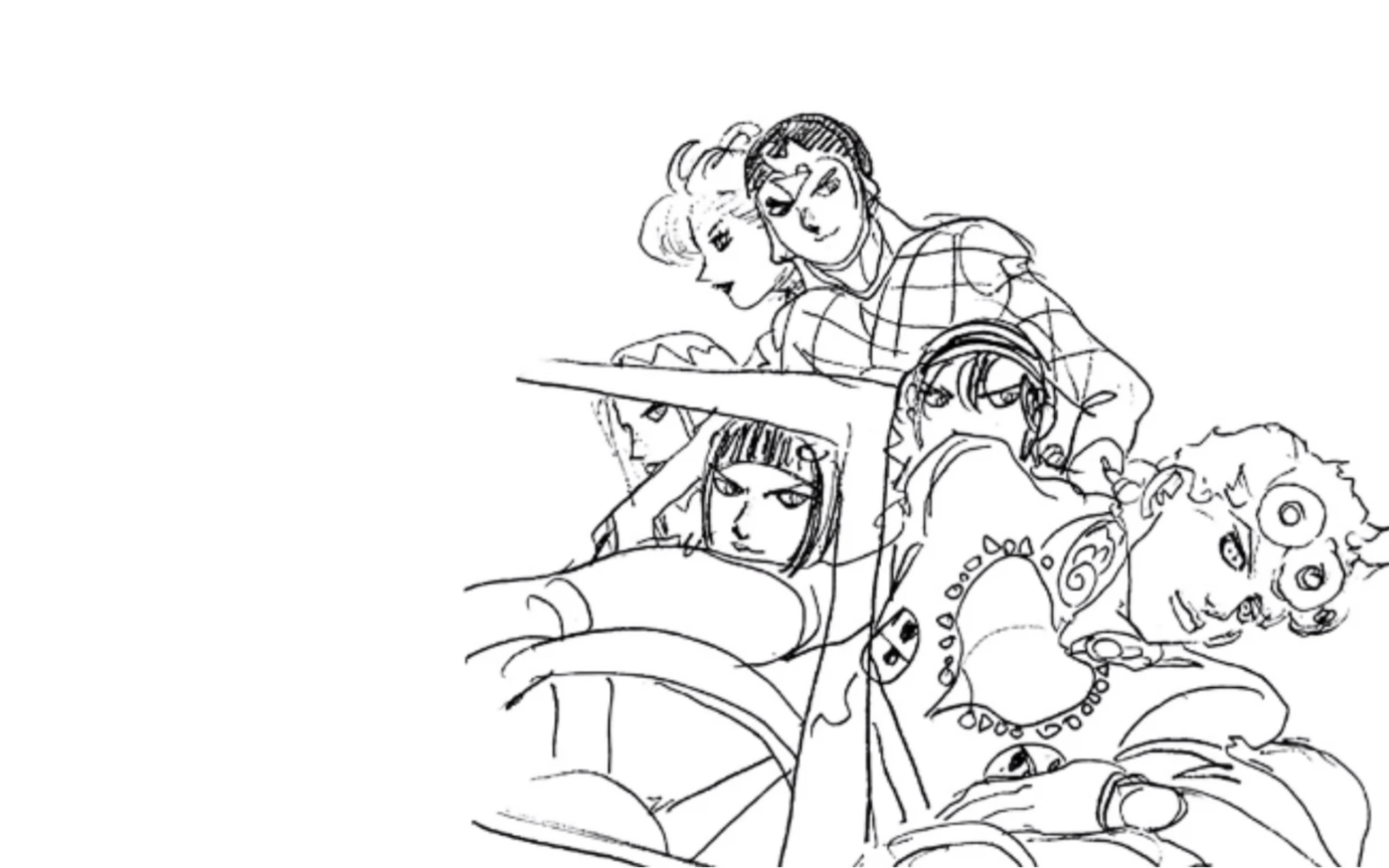 黄金之风扉页插画