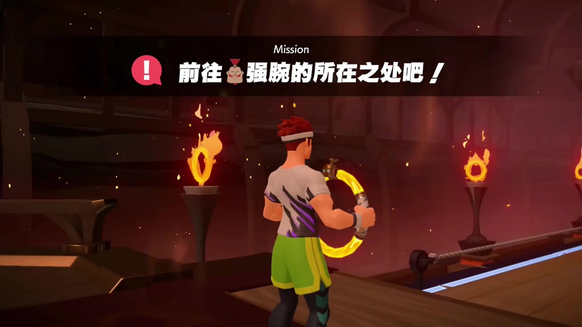 健身环大冒险流程演示前6世界得基本要素除了gym健身馆外基本都齐了