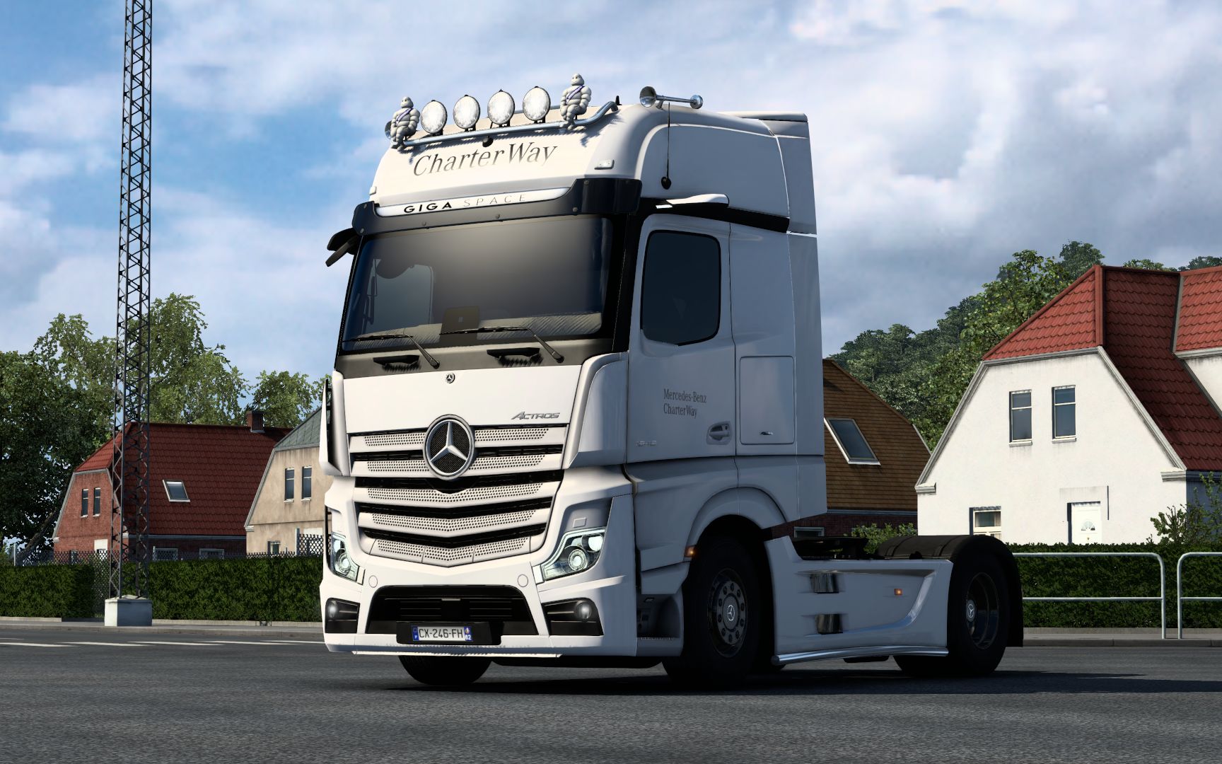 欧卡2mod:奔驰new actros 2019(1.46.x)