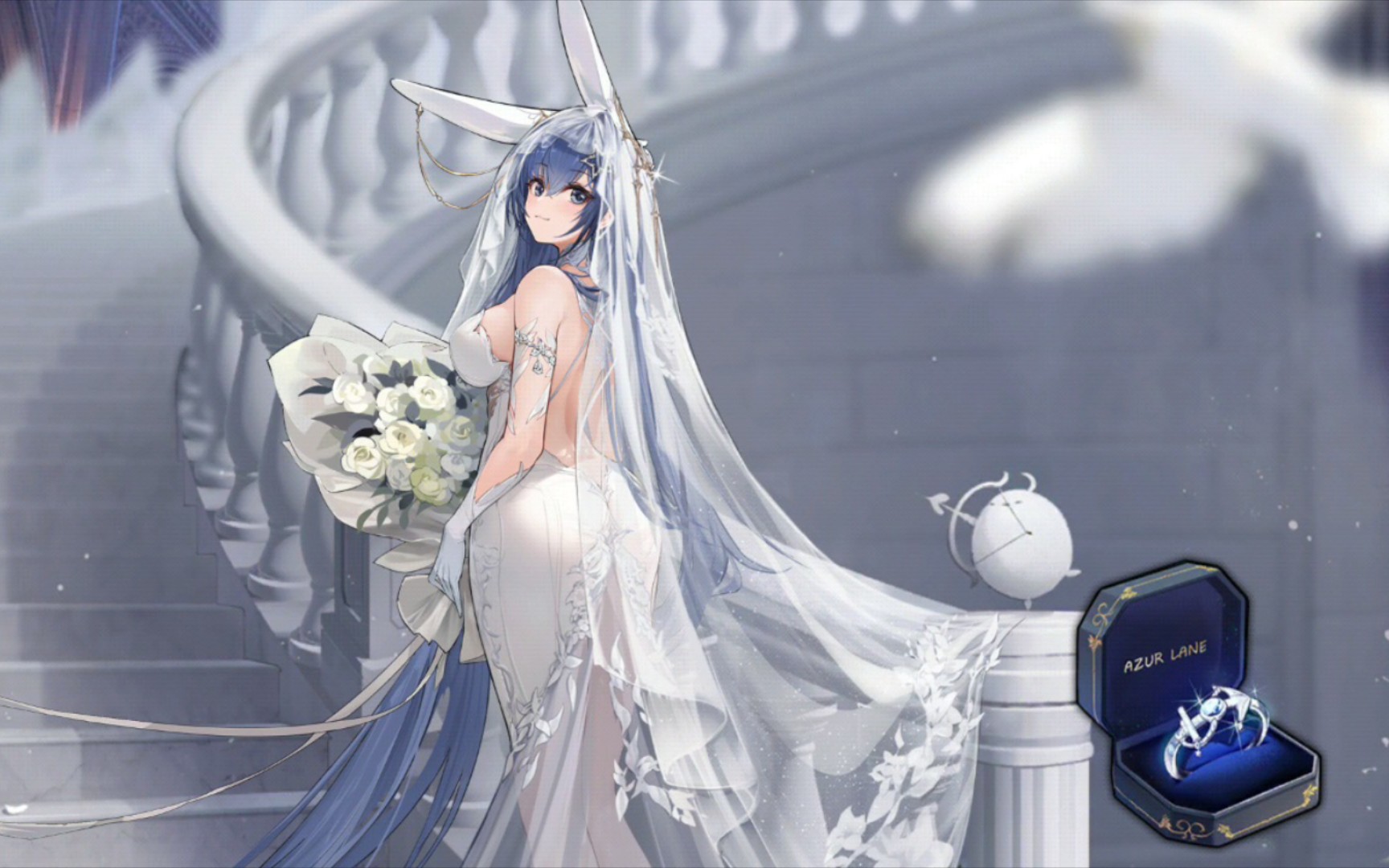 活动  【碧蓝航线】花园这婚纱果断婚了