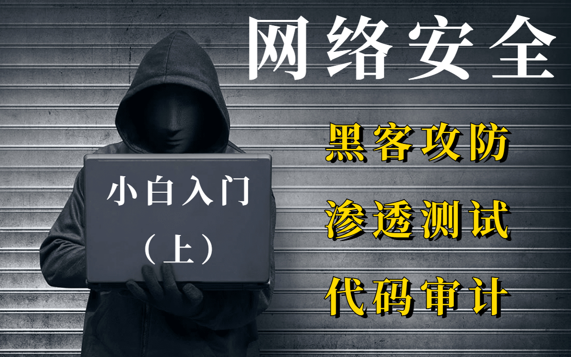 【你离黑客只差这300集全教程1】10天学会网络安全渗透测试从“入门”到“入狱”,网上非常火的网络安全教程,零基础小白入门级神器~哔哩哔哩bilibili