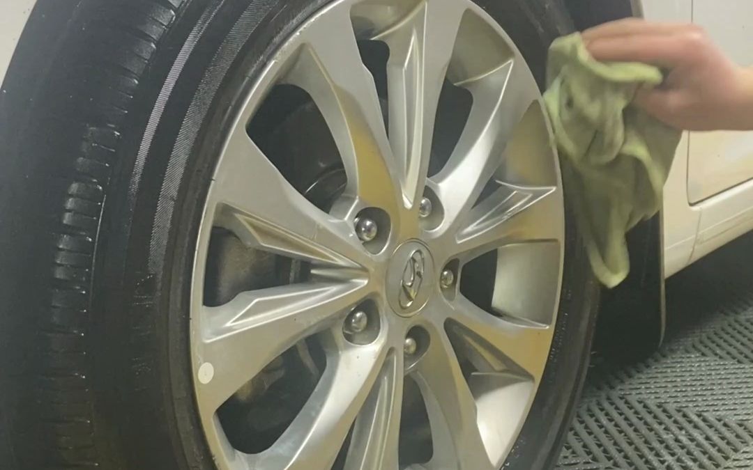 汽车轮胎轮毂翻新,看着好解压呀
