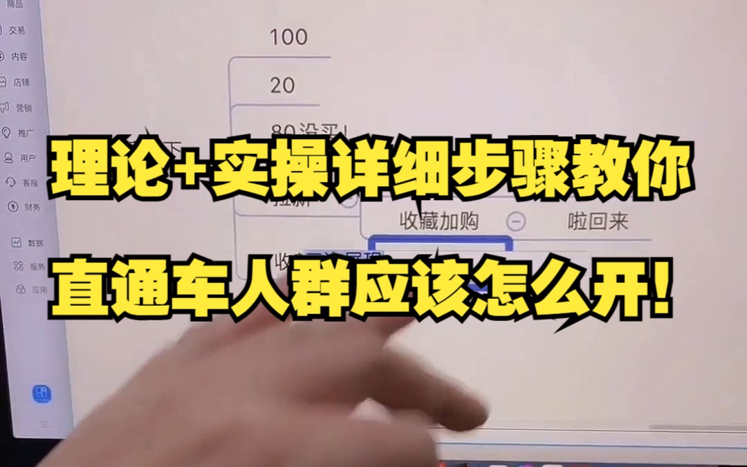 [图]理论+实操详细步骤教你直通车人群应该怎么开！