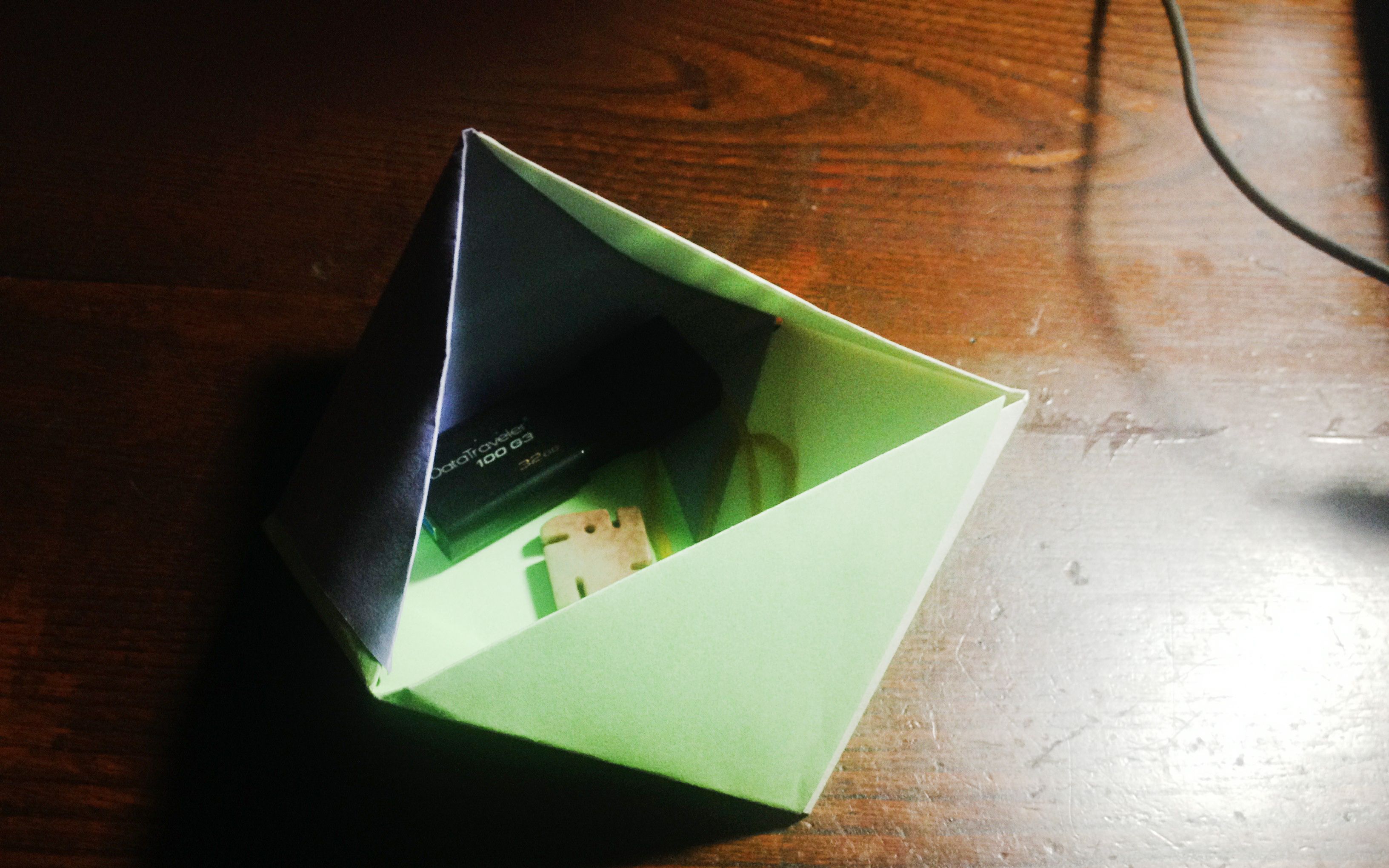 简单的三角收纳盒_手工_生活_bilibili_哔哩哔哩弹幕视频网