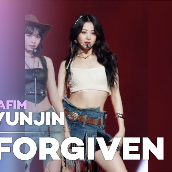 LESSERAFIM】HUH YUNJIN (许允真) - UNFORGIVEN直拍KCON JAPAN 2023_哔 