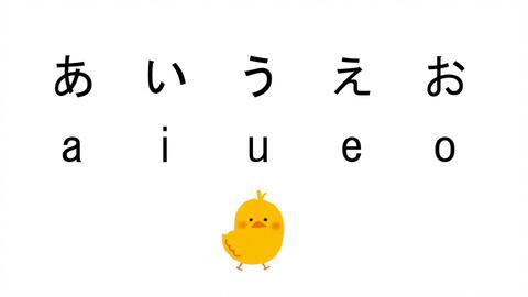 日语标准发音 5分钟循环播放 50音 濁音 半濁音 拗音 日本五十音图 哔哩哔哩