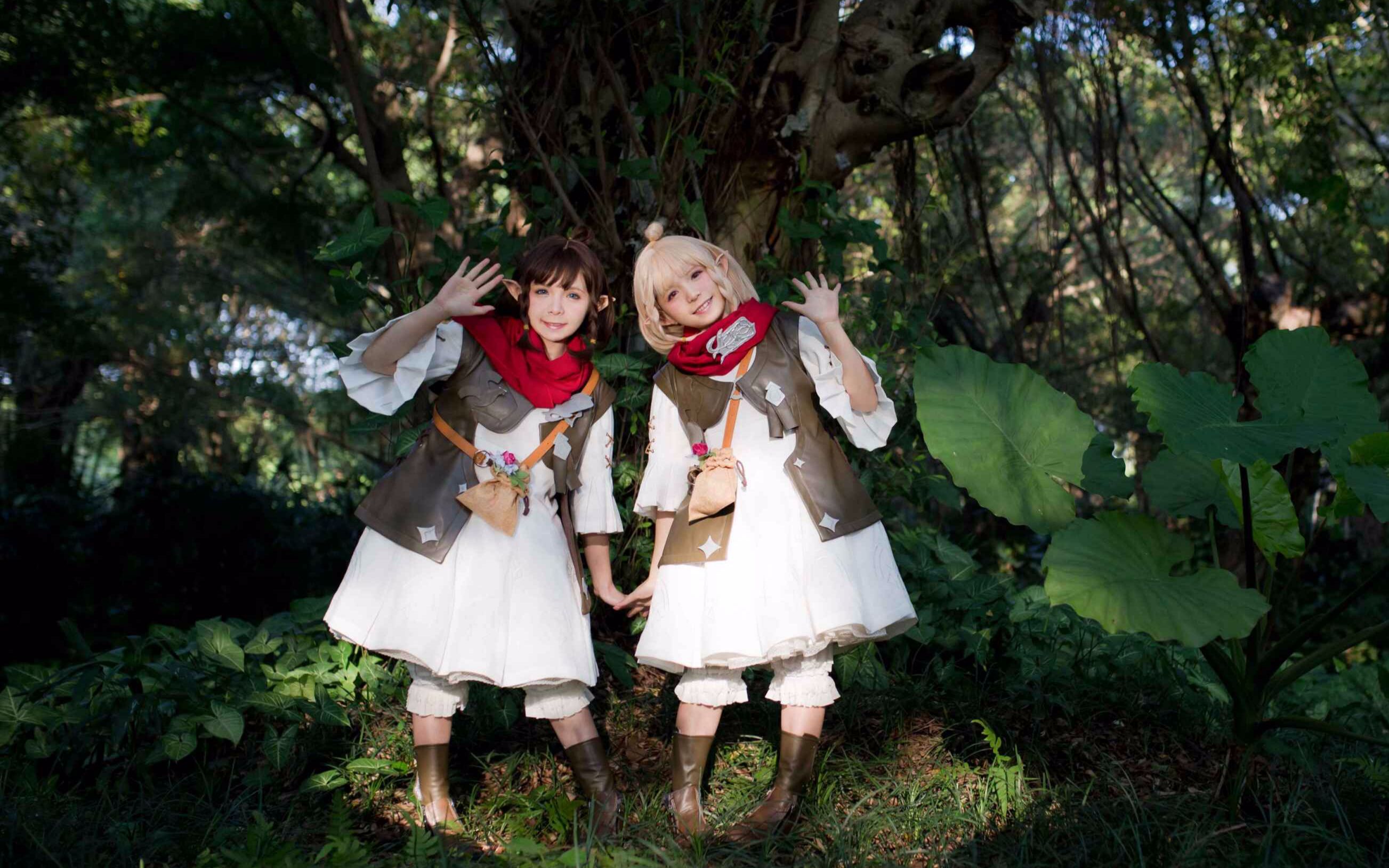 【双十双夏】ff14拉拉肥cos之绅士舞(含小花絮)_哔哩哔哩_bilibili