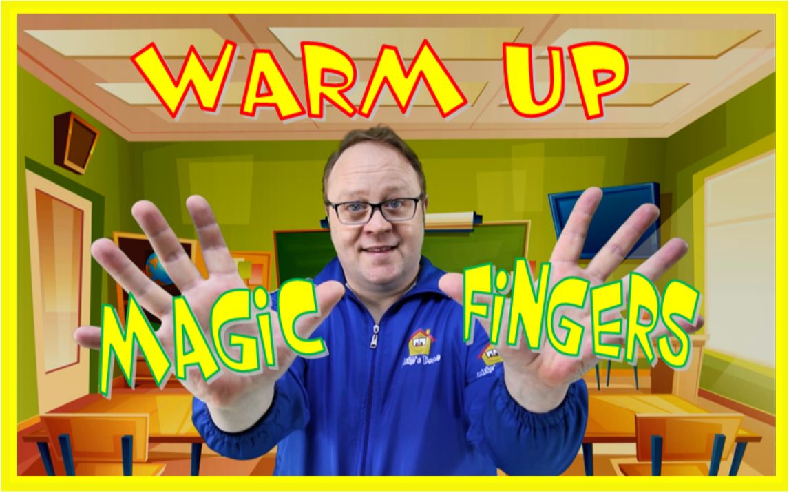 [图]【英语热身】WARM UP - MAGIC FINGER - 魔术手指-ESL取暖器-ESL破冰器-ESL教学技巧