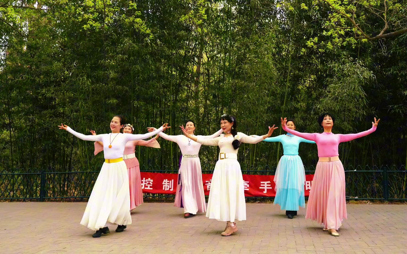 杜老师领跳广场舞《小小新娘花》唯美动听,舞蹈娴熟流畅