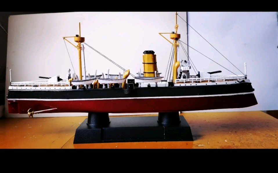 奇嘉(正德福)靖远舰,涂装纯手涂